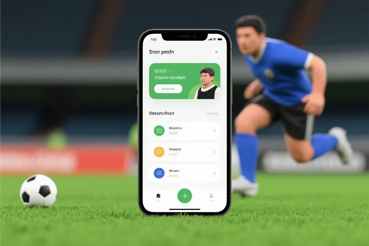 M6体育 App UI 示意图
