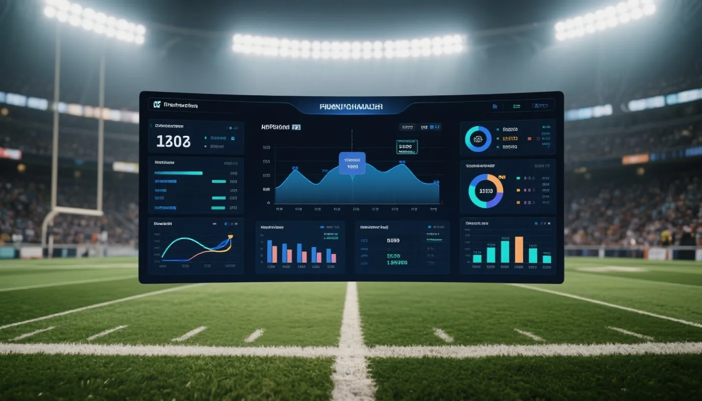 体育数据面板示意